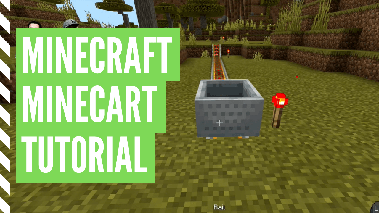 How To Get In A Minecart In Minecraft