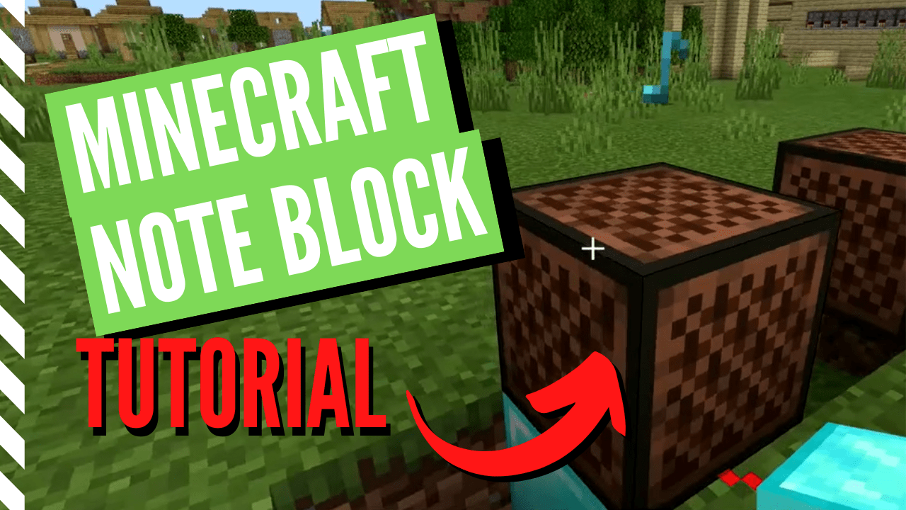 How To Make A Note Block In Minecraft Tutorial 