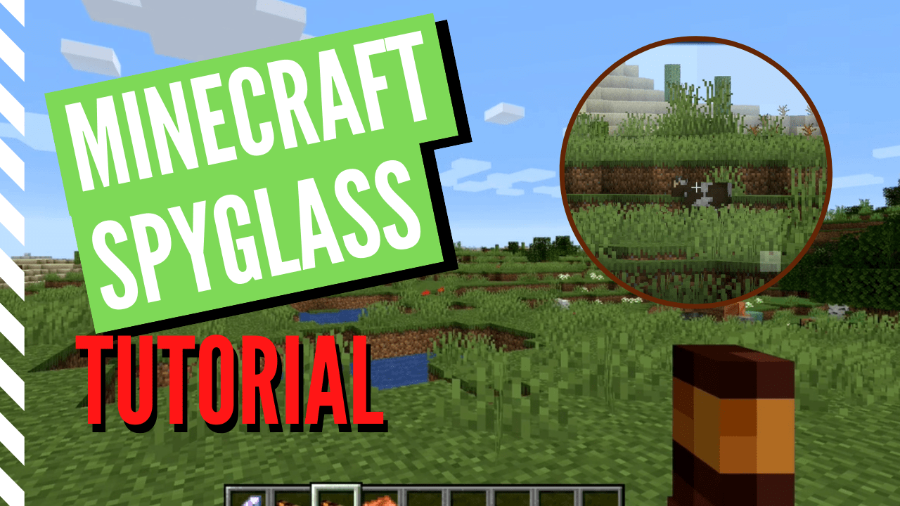 How to Make a Spyglass in Minecraft (Telescope Tutorial)