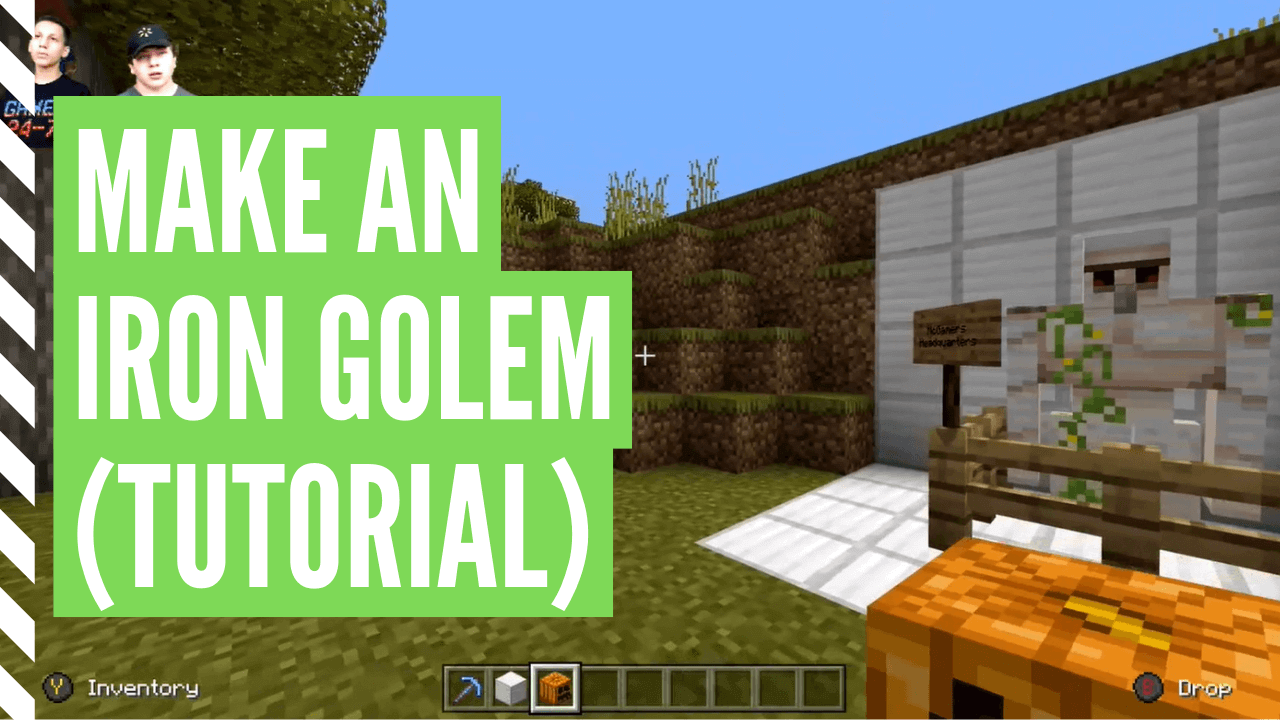 How To Make An Iron Golem In Minecraft