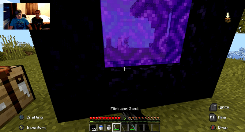 Activate the Nether Portal
