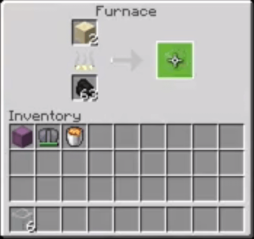 Move The Glass To Your Inventory