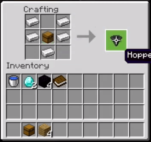 How To Make A Hopper In Minecraft And Use It