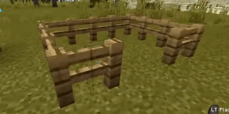 Build A Minecraft Fence