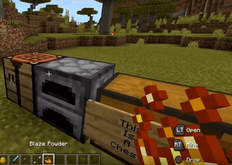 How to make blaze powder in Minecraft