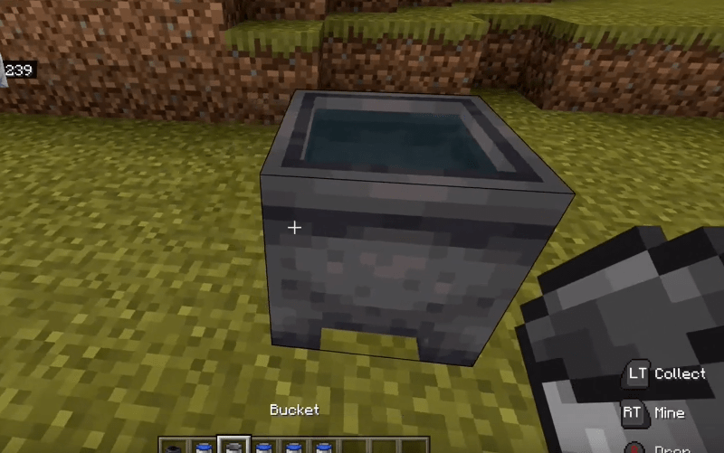 How to make a cauldron in Minecraft