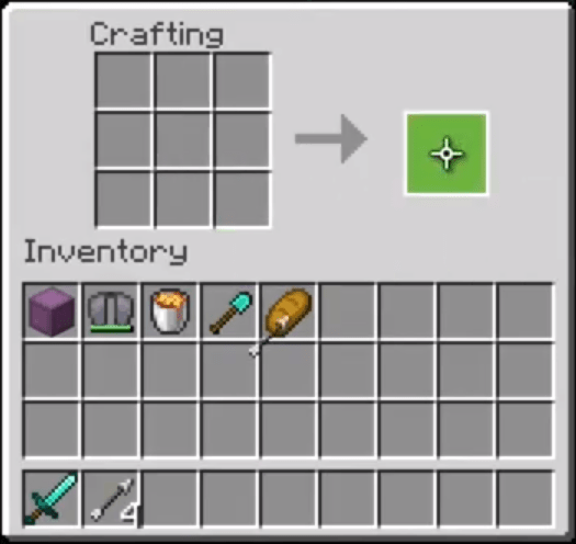 Move The Arrows To Your Inventory