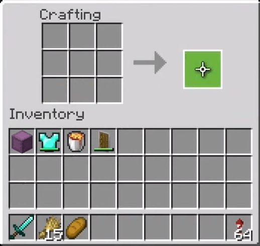 Move The Bread To Your Inventory
