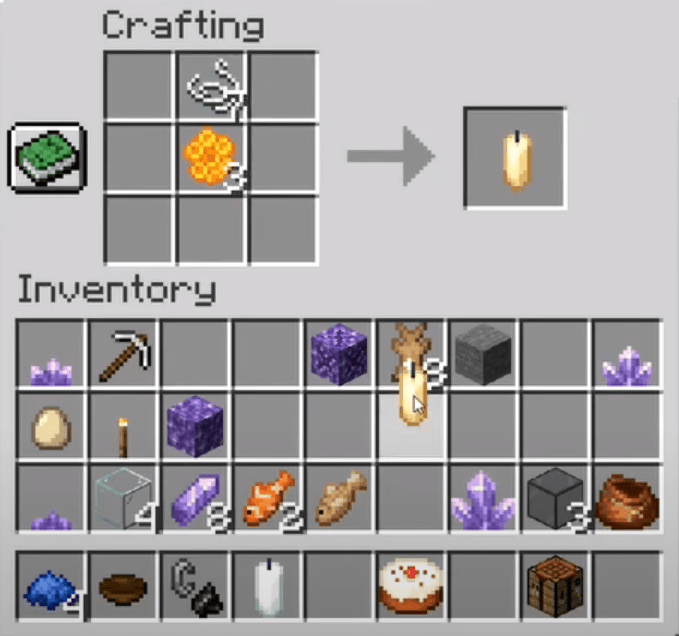 Move The Candle To Your Inventory