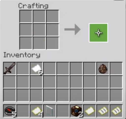 Move The Cartography Table To Your Inventory