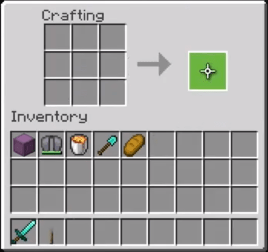 Move The lever To Your Inventory
