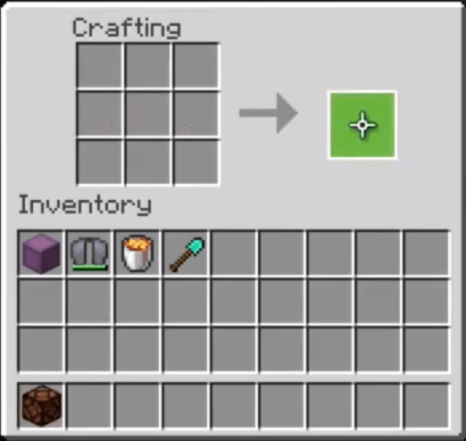 Move The Redstone Lamp To Your Inventory