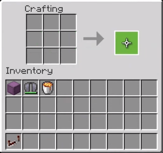 Move The Redstone Repeater To Your Inventory