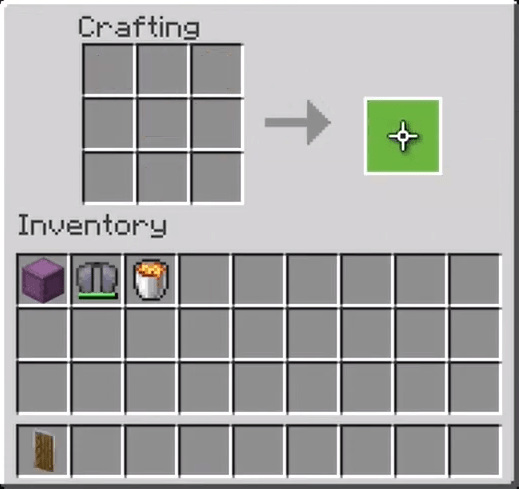 Move The Shield To Your Inventory