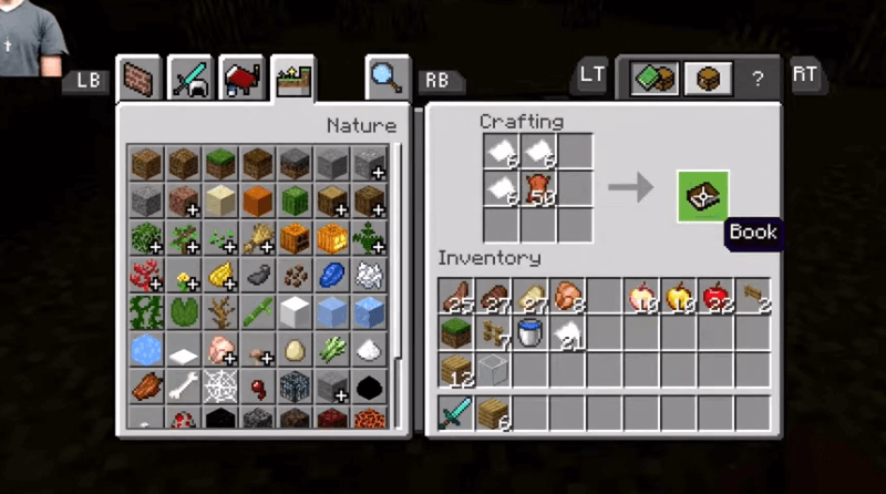 how to make a book in minecraft pocket edition