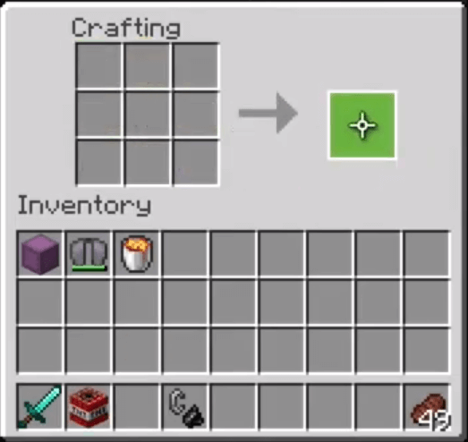 Move The TNT To Your Inventory