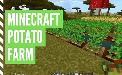 How To Grow Potatoes In Minecraft (Minecraft Potato Farm)