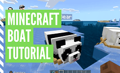 How To Build A Boat In Minecraft