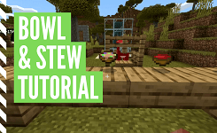 How To Craft A Bowl And Stews In Minecraft