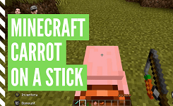 How To Craft A Carrot On A Stick