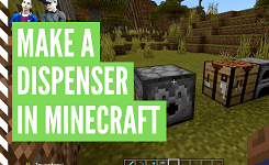 How Do You Make A Dispenser In Minecraft?
