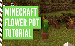 How To Craft A Flower Pot In Minecraft