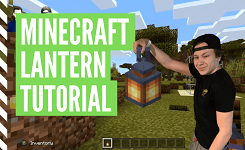 How To Craft A Lantern In Minecraft