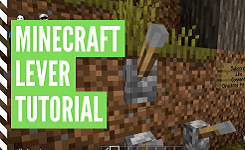 How To Craft A Lever In Minecraft