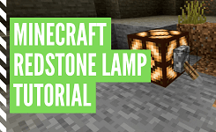 How To Craft A Redstone Lamp In Minecraft