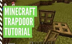 How To Make A Minecraft Trapdoor