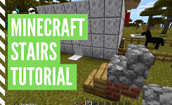 How To Craft Stairs In Minecraft