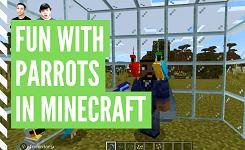 How To Tame Minecraft Parrots & Get Them On Your Shoulder
